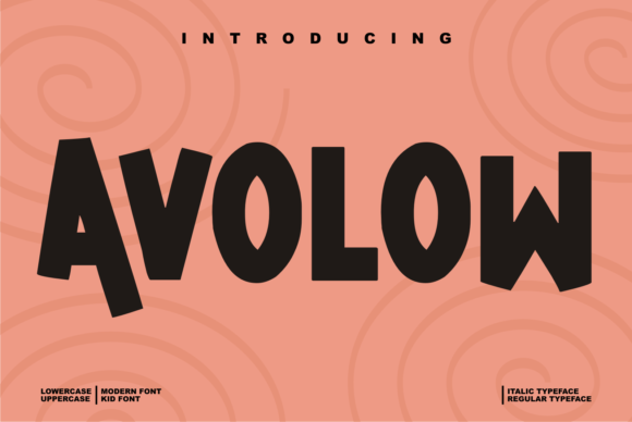 Avolow Font Review: A Bold Display Typeface for Creative Branding
