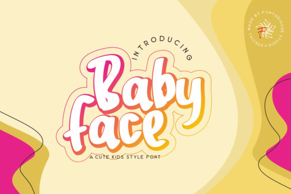 Babby Face Display Font for Lively Branding and Marketing