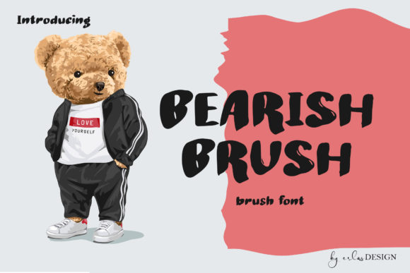 Bearish Brush Display Font for Eye-Catching Brand Content