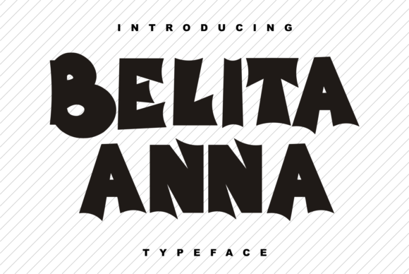 Belita Anna Font: A Bold Display Typeface for Digital Branding