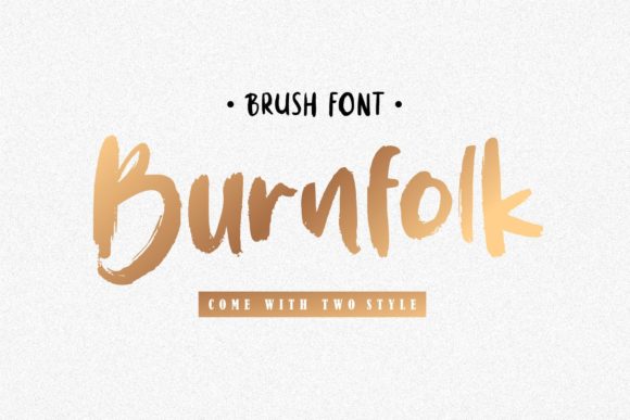 Burnfolk Font: A Display Typeface That Elevates Campaigns