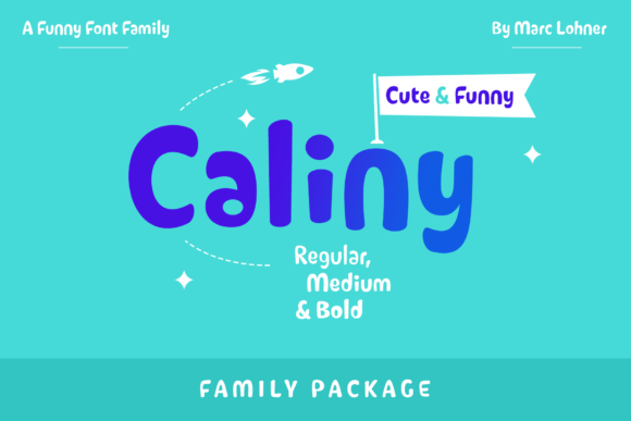 Caliny Display Font: A Youthful Touch for Web Design