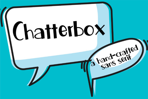 Chatterbox Font: A Display Typeface for Engaging Editorial Design