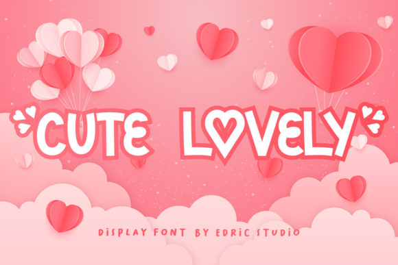 Cute Lovely Font for Romantic and Natural Design Projects