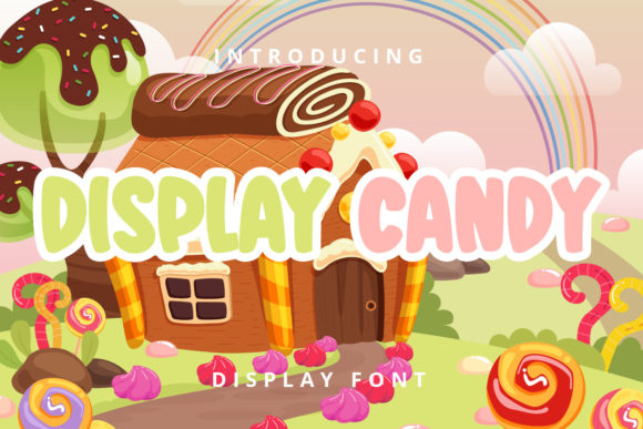 Display Candy Font for Eye-Catching Campaigns