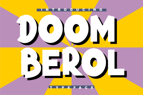 Doom Berol — A Bold Display Font for Modern Design