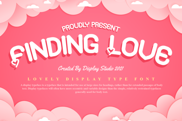 Finding Love Font Review: A Playful Display Typeface for Creative Projects