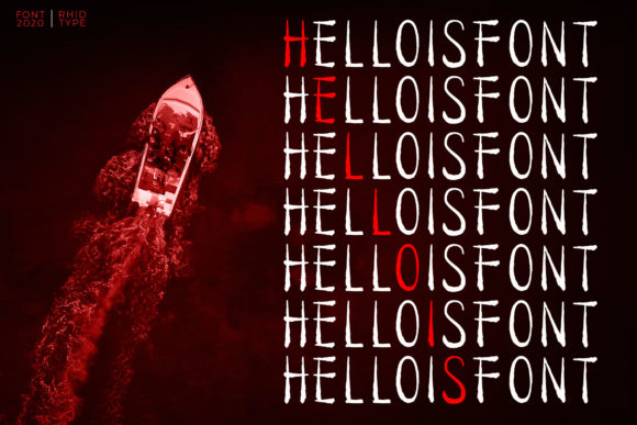 Hellois Font for Dramatic and Horror-Themed Web Designs