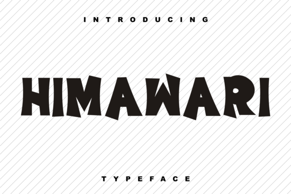 Himawari Display Font for Bold and Beautiful Web Typography