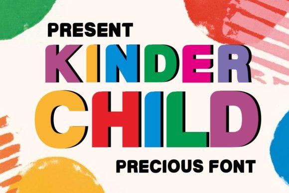 Kinder Child Font for Memorable Marketing and Design