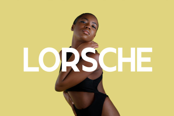 Lorsche Display Font for Small Business Branding