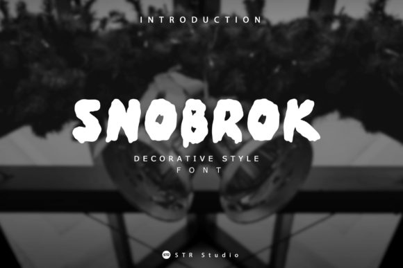 Snobrok Font — A Bold Display Typeface for Digital Design