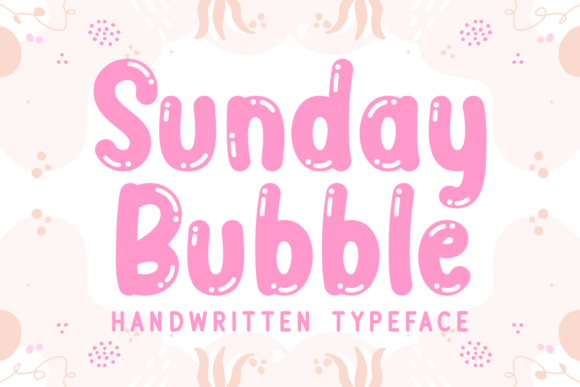 Sunday Bubble Font for Branding and Display Projects