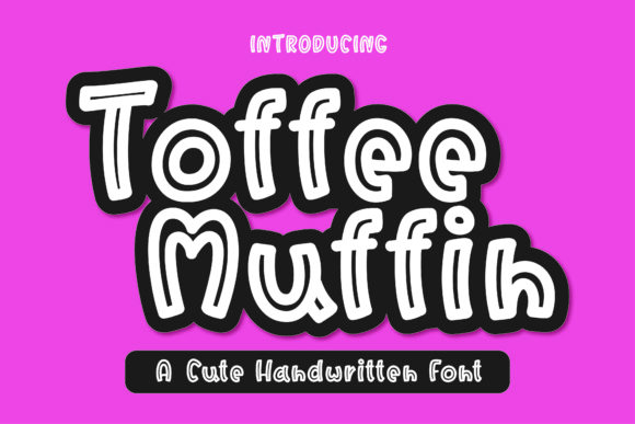 Toffee Muffin Font: A Playful Display Typeface for Creative Publishing