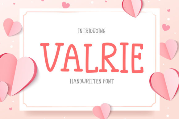 Valrie Font: A Modern Display Typeface for Creative Makers