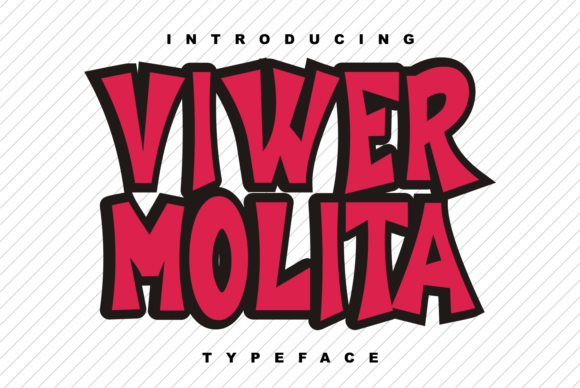 Viwer Molita: A Display Font That Elevates Branding Projects