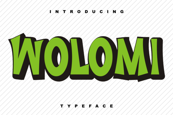Wolomi Display Font for Creative Designers